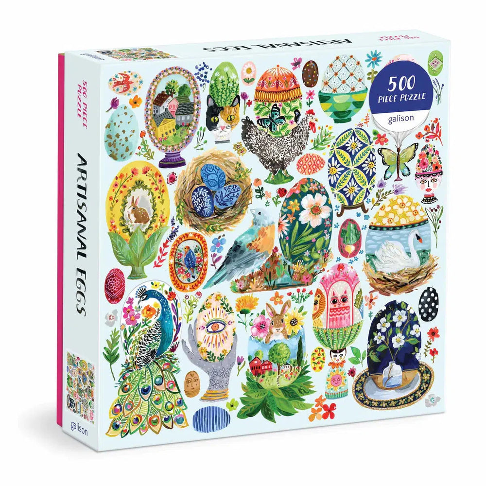 Artisanal Eggs 500 Piece Jigsaw Puzzle Galison (ONLINE ORDER ONLY)