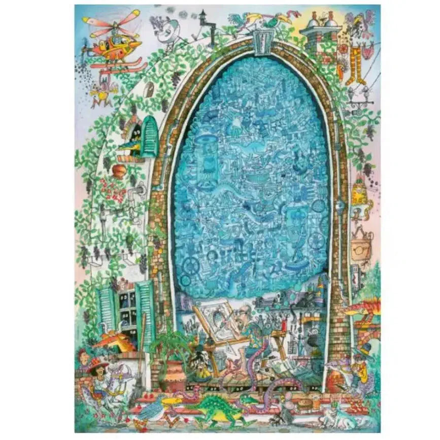 Artist's Mind 1000 Piece Jigsaw Puzzle Heye (ONLINE ORDER ONLY)