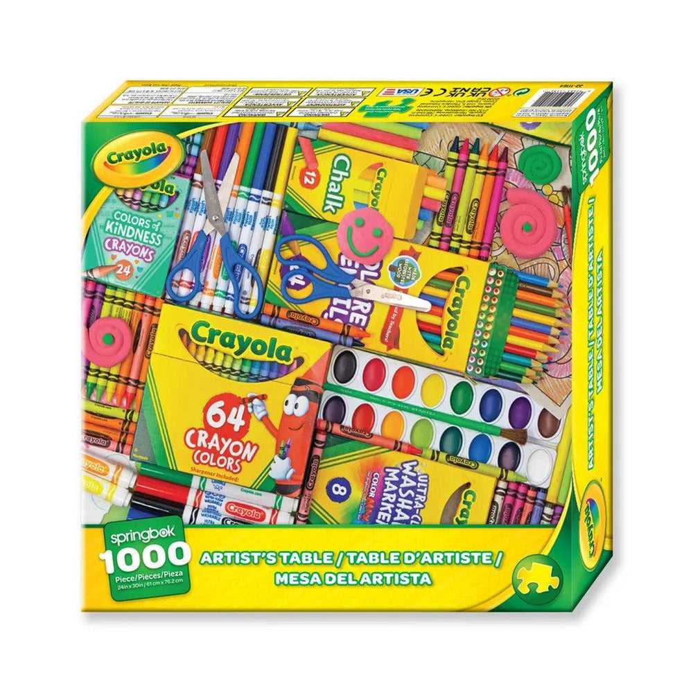 Artist's Table 1000 Piece Jigsaw Puzzle Springbok (ONLINE ORDER ONLY)
