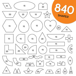 ARTshapes Creative Pack (ONLINE ORDER ONLY)