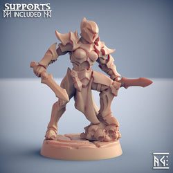3D Printed Artisan Guild Ashen Inquisitor Set Ashen Alfar Inquisitors 28mm 32mm (Online Only)