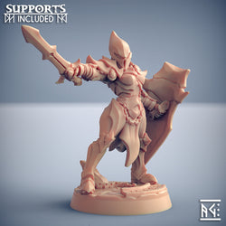 3D Printed Artisan Guild Ashen Inquisitor Set Ashen Alfar Inquisitors 28mm 32mm (Online Only)