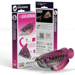 Asian Arowana 3D Cardboard Model Kit Eugy (ONLINE ORDER ONLY)
