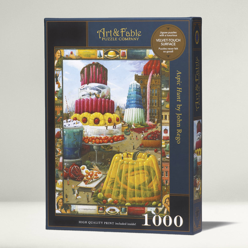 Aspic Hunt 1000 Piece Premium Jigsaw Puzzle Art & Fable (ONLINE ORDER ONLY)