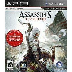 Assassin's Creed III - PlayStation 3 (LOOSE) (Online Order Only)