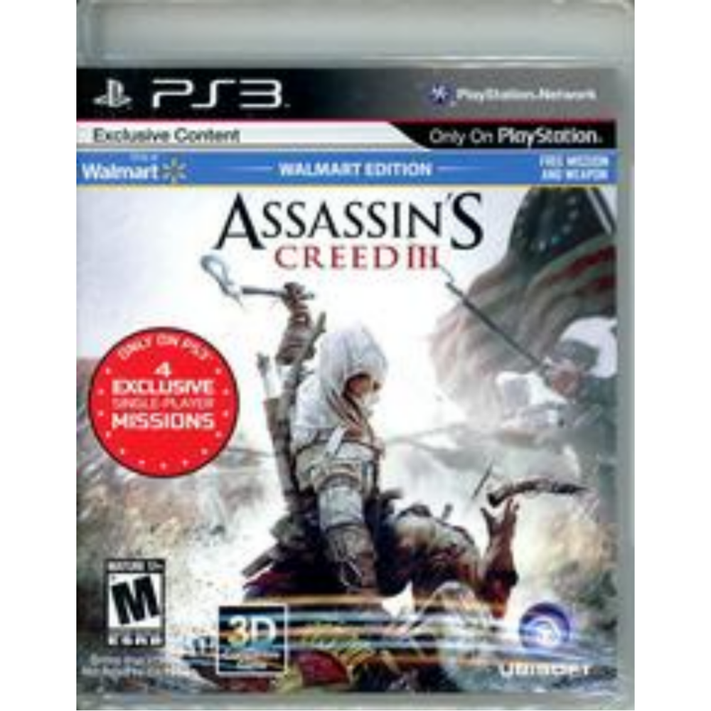 Assassin's Creed III - PlayStation 3 (Online Order Only)