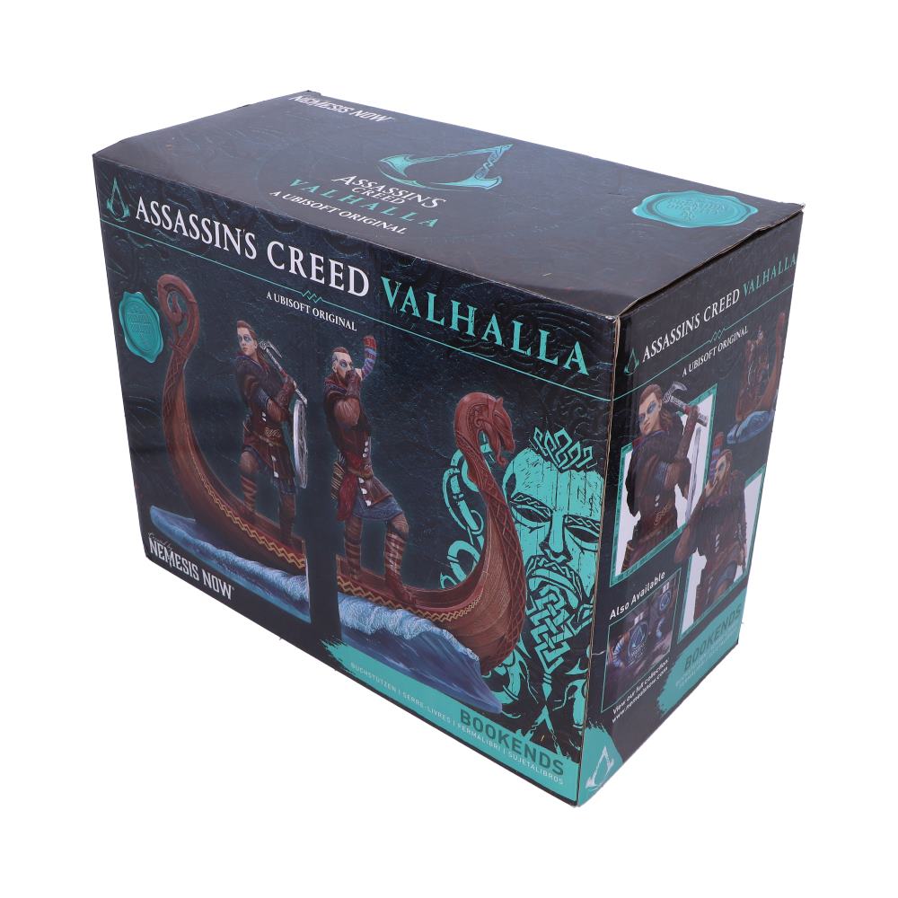 Assassin's Creed: Valhalla Resin Bookends by Nemesis Now (ONLINE ORDER ONLY)