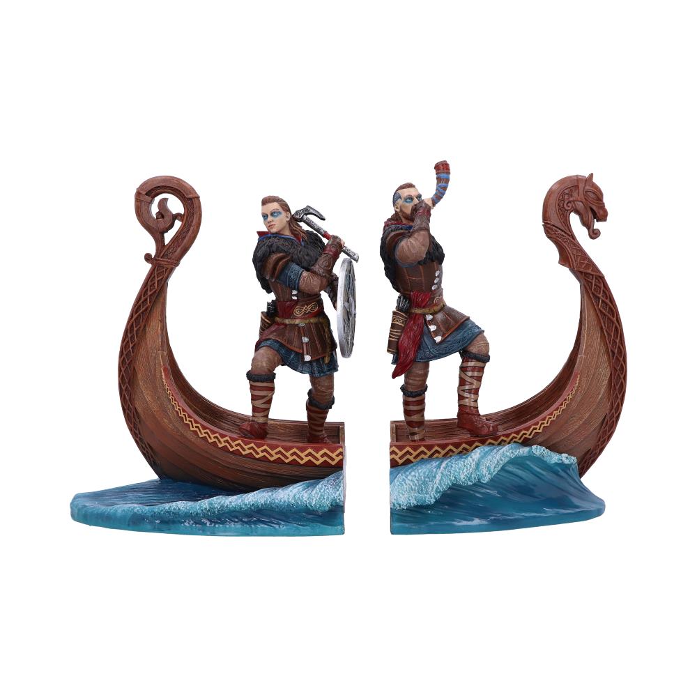 Assassin's Creed: Valhalla Resin Bookends by Nemesis Now (ONLINE ORDER ONLY)