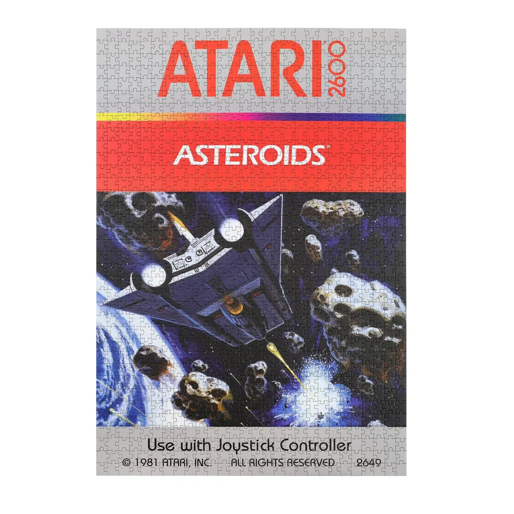 Asteroids Atari 1000 Piece Premium Jigsaw Puzzle Blue Kazoo (ONLINE ORDER ONLY)