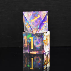 Astral Projection Sharp-Edged Resin Dice Set (ONLINE ORDER ONLY)