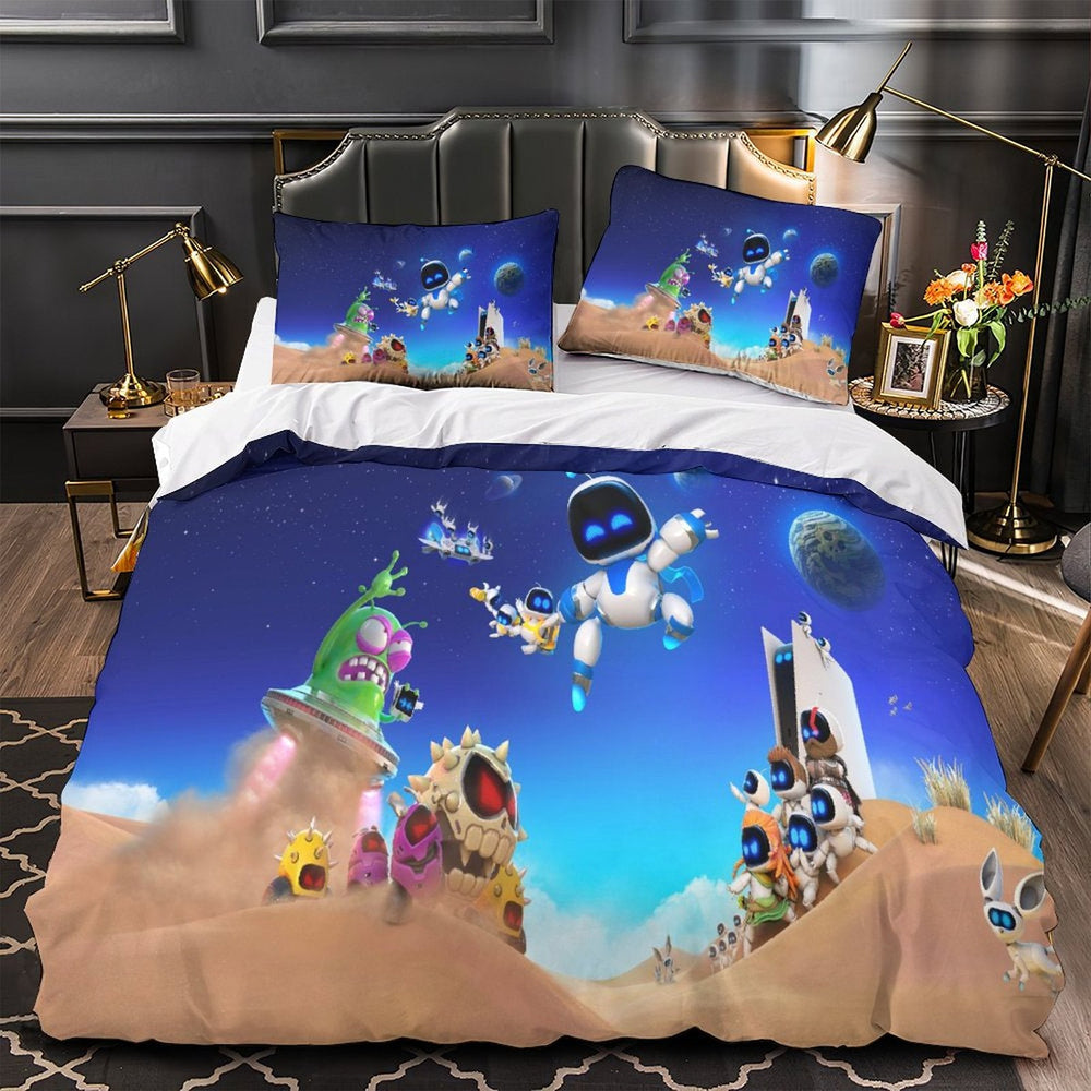 Astro Bot Bedding Set Quilt Cover Without Filler (Online Order Only)
