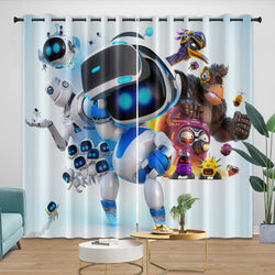 Astro Bot Curtains Blackout Window Drapes Room Decoration (Online Order Only)