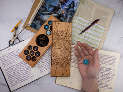 Astrolabe | Engraved Dual Hex Dice Vault (ONLINE ORDER ONLY)