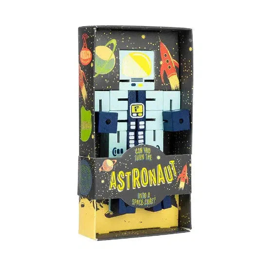 Astronaut to Cube 3D Puzzle Professor Puzzle (ONLINE ORDER ONLY)