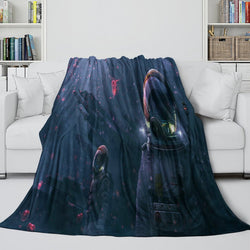 Astronaut Blanket Pattern Flannel Kids Room Throw (ONLINE ORDER ONLY)