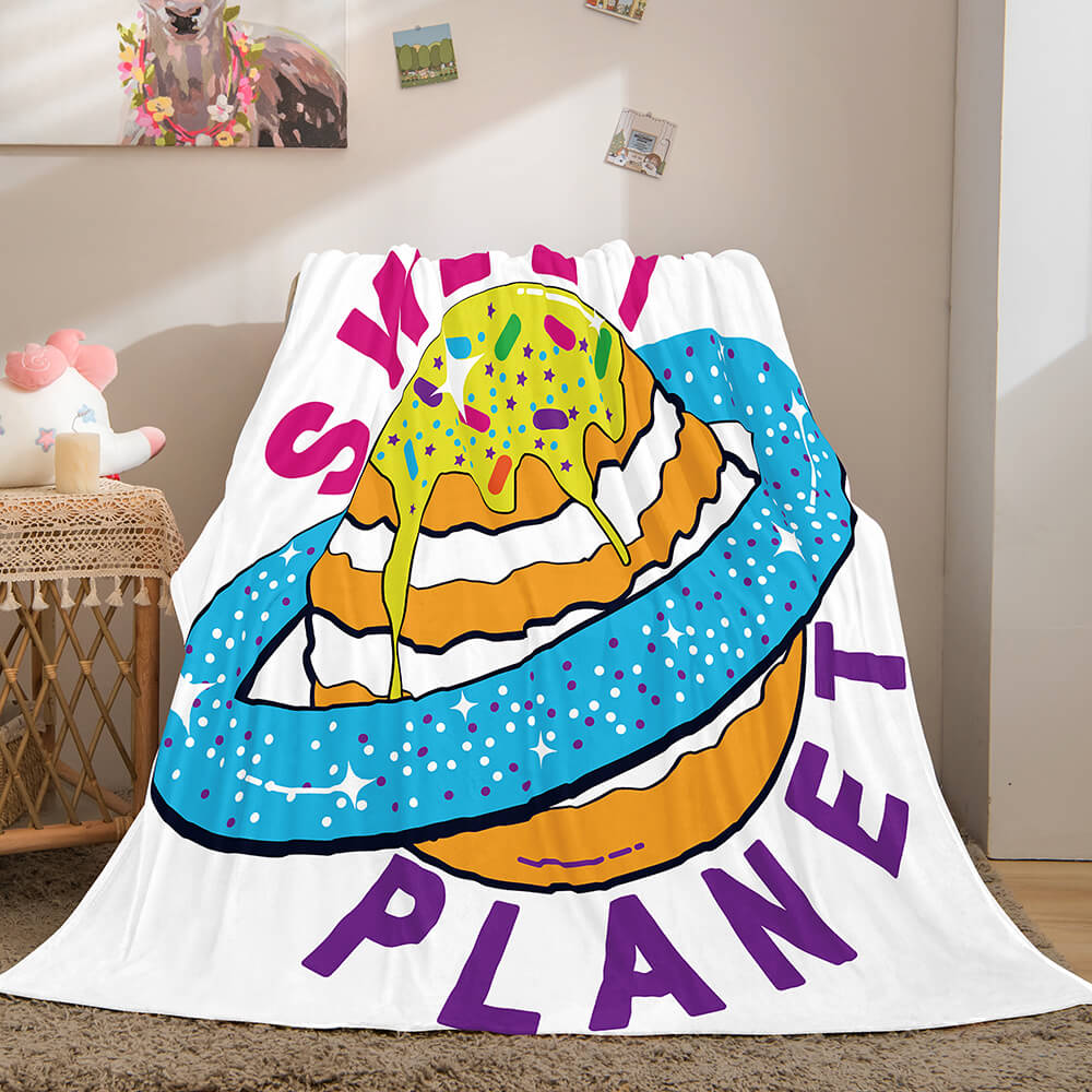 Astronaut Blanket Soft Flannel Blanket (Online Order Only)