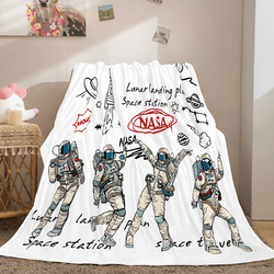 Astronaut Blanket Soft Flannel Blanket (Online Order Only)