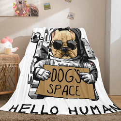 Astronaut Blanket Soft Flannel Blanket (Online Order Only)