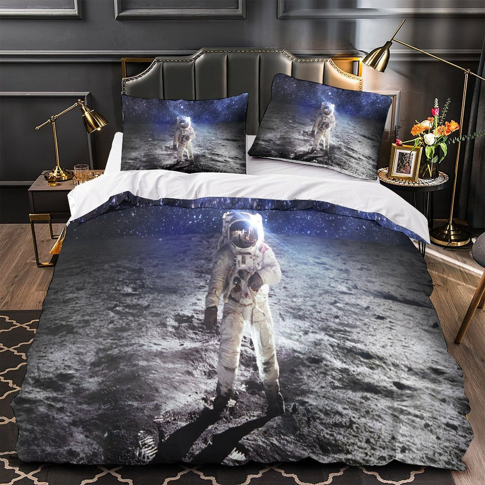 Astronaut Duvet Cover Pattren Bedding Set Without Filler (ONLINE ORDER ONLY)