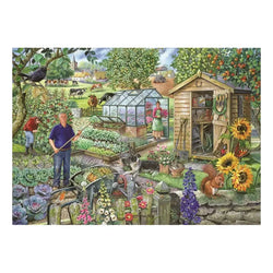 At the Allotment 500 Big Piece Jigsaw Puzzle HOP (ONLINE ORDER ONLY)