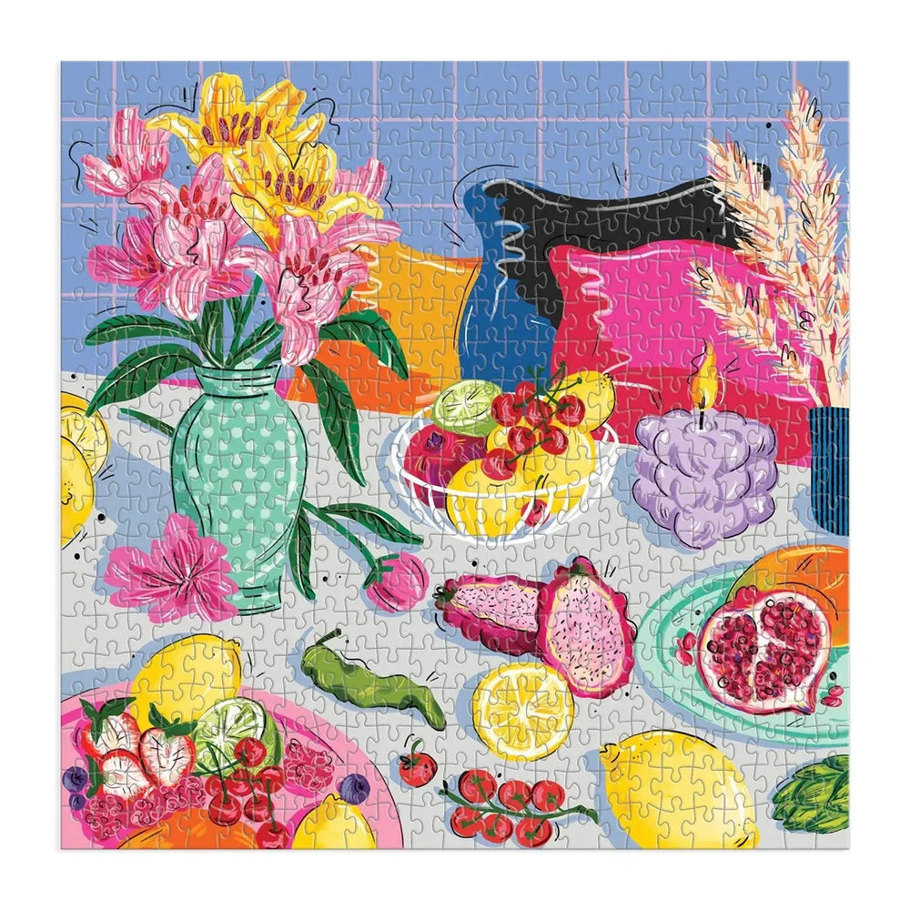 At the Table 500 Piece Jigsaw Puzzle Galison (ONLINE ORDER ONLY)
