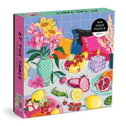At the Table 500 Piece Jigsaw Puzzle Galison (ONLINE ORDER ONLY)