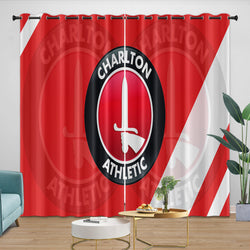 Athletic Bilbao Curtains Blackout Window Drapes Room Decoration (Online Order Only)
