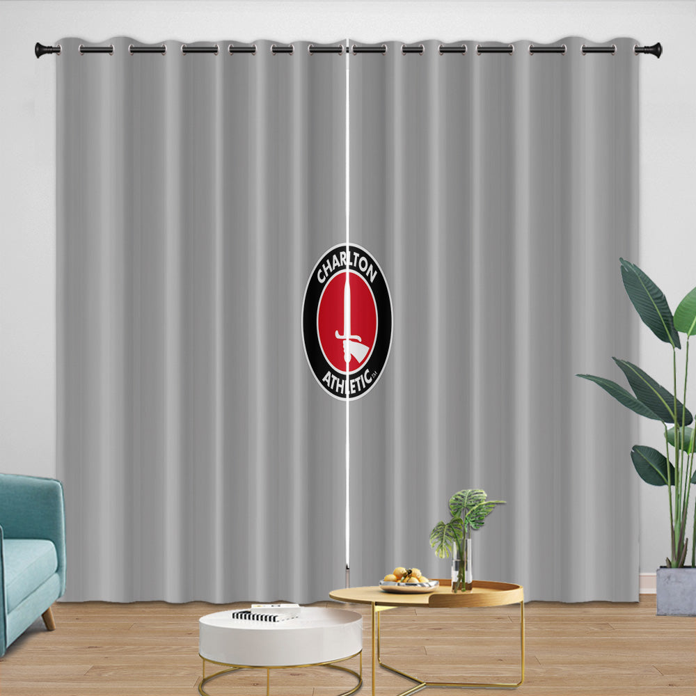 Athletic Bilbao Curtains Blackout Window Drapes Room Decoration (Online Order Only)