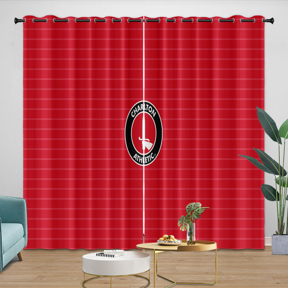 Athletic Bilbao Curtains Blackout Window Drapes Room Decoration (Online Order Only)