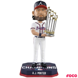 Atlanta Braves 2021 World Series Champions Bobbleheads (ONLINE ORDER ONLY)