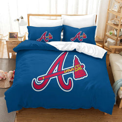 Atlanta Braves Bedding Set Quilt Cover Without Filler (Online Order Only)