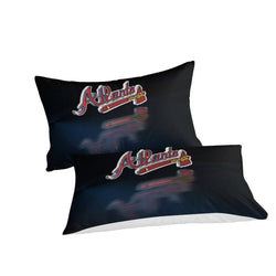 Atlanta Braves Bedding Set Quilt Cover Without Filler (Online Order Only)