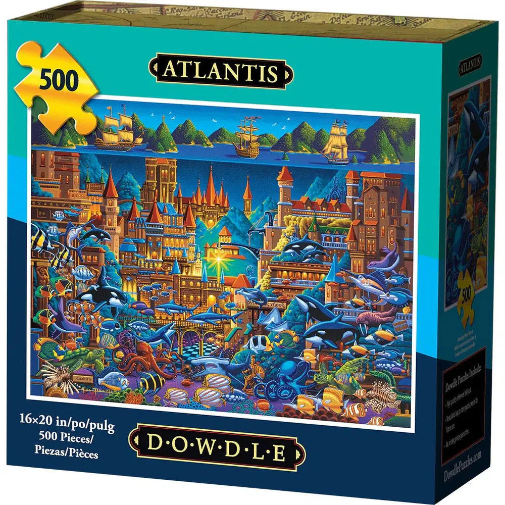 Atlantis 500 Piece Jigsaw Puzzle Dowdle (ONLINE ORDER ONLY)