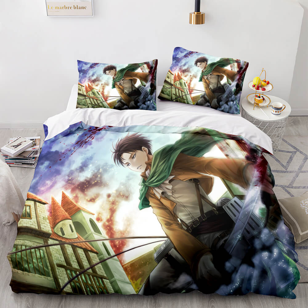 Attack on Titan Cosplay Bedding Sets Quilt Covers (Online Order Only)