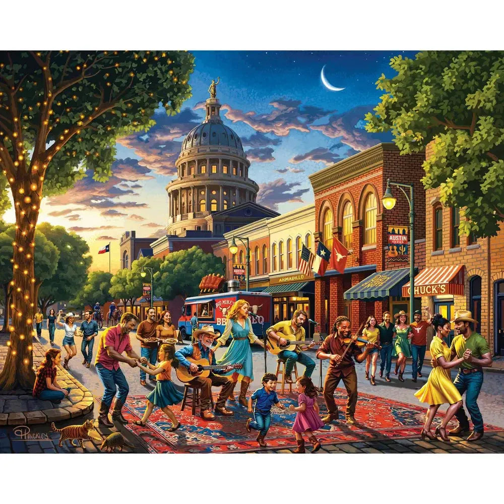 Austin Texas 210 Piece Jigsaw Puzzle Boardwalk (ONLINE ORDER ONLY)