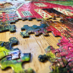 Autumn Barn 1000 Piece Jigsaw Puzzle Springbok (ONLINE ORDER ONLY)