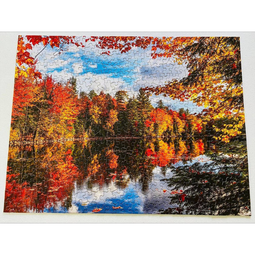 Autumn Lake 500 Piece Jigsaw Puzzle Springbok (ONLINE ORDER ONLY)