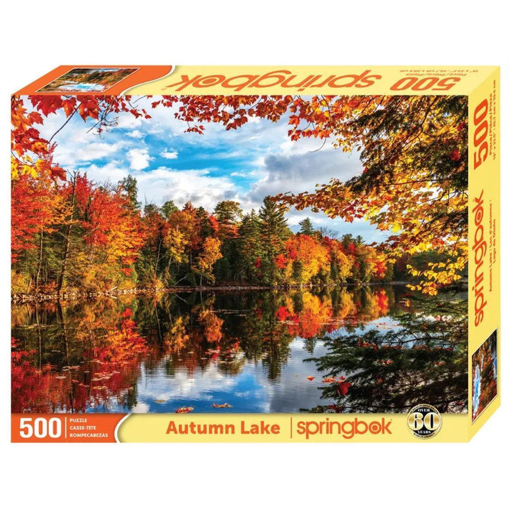 Autumn Lake 500 Piece Jigsaw Puzzle Springbok (ONLINE ORDER ONLY)