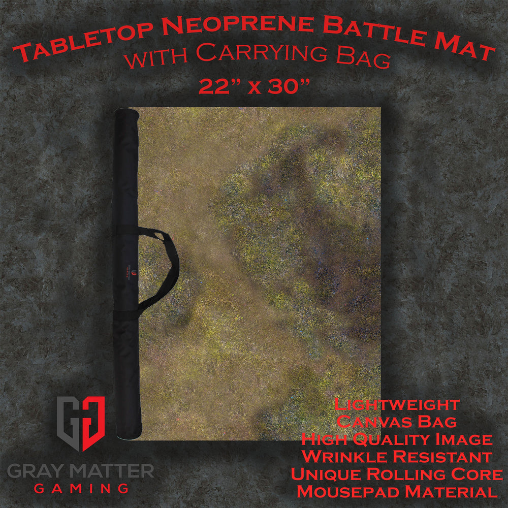 Autumn Prairie - Neoprene Battle Mat with Bag (Online Order Only)