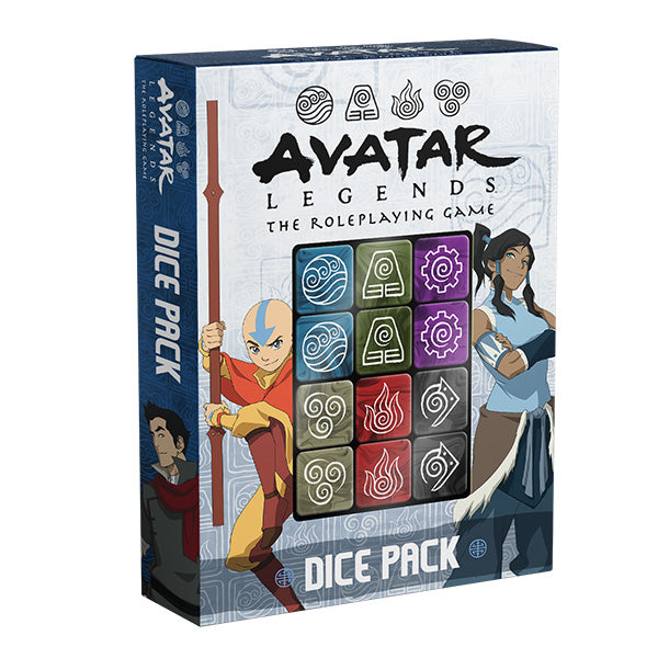 Avatar Legends RPG Dice Pack (ONLINE ORDER ONLY)