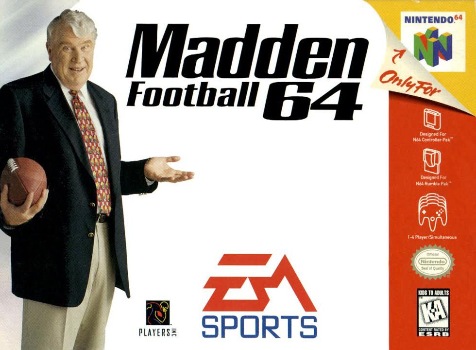 Madden Football 64 (Nintendo 64) (Online Order Only)