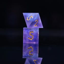Mystic Divination Sharp-Edged Resin Dice Set (ONLINE ORDER ONLY)