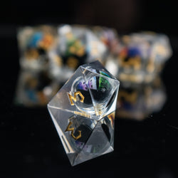 Rainbow Dragon Liquid Core Dice Set (ONLINE ORDER ONLY)