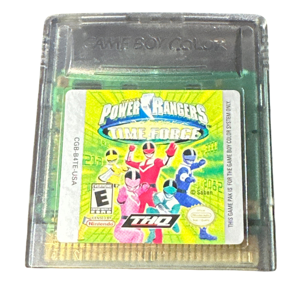 Power Rangers Time Force - Nintendo GameBoy Color (ONLINE ORDER ONLY)