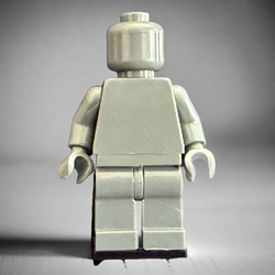 Monochrome Custom Minifigures – 40+ Vibrant Colors! (ONLINE ORDER ONLY)