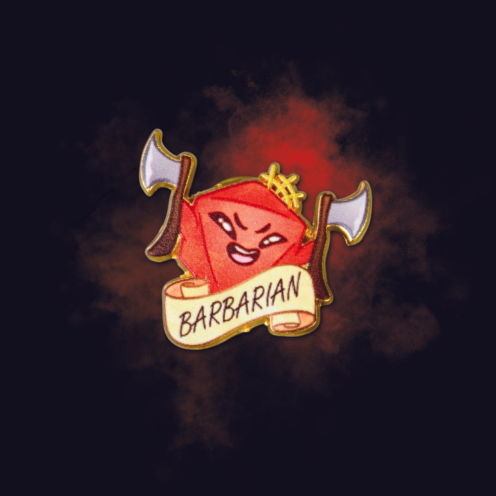 Barbarian Class Pin (ONLINE ORDER ONLY)