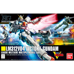 Bandai Spirits: Gundam - HGUC 1/144 LM312V04 Victory Gundam Model Kit #165 (ONLINE ORDER ONLY)