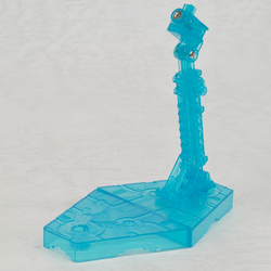 Bandai Spirits: 1/144 Blue (Clear) Action Base 2 Display Stand (ONLINE ORDER ONLY)