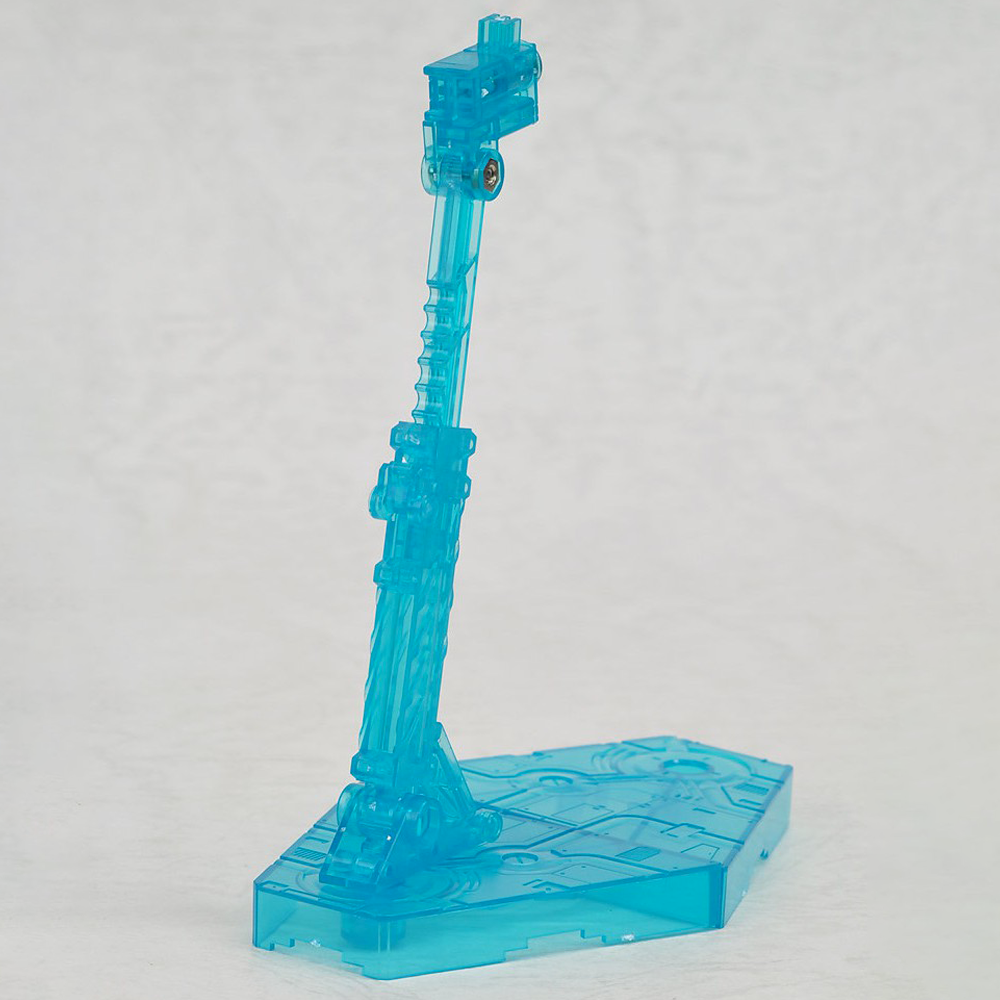 Bandai Spirits: 1/144 Blue (Clear) Action Base 2 Display Stand (ONLINE ORDER ONLY)