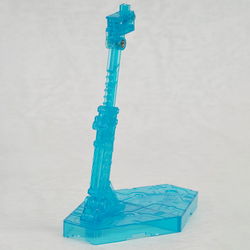Bandai Spirits: 1/144 Blue (Clear) Action Base 2 Display Stand (ONLINE ORDER ONLY)